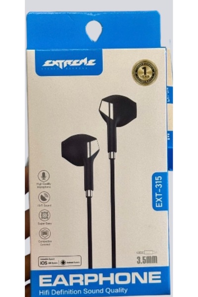 Extreme -Earphone Hifi Definition Sound Quality-EXT-315