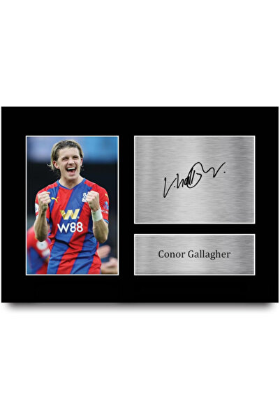 HWC Trading A4 Conor Gallagher Crystal Palace Gifts Printed Signed Autograph ...