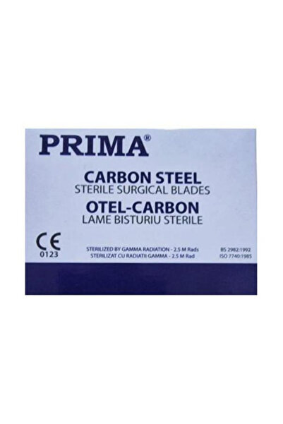 Prima Lame bisturiu Prima, otel-carbon, nr. 24, sterile, 100 buc