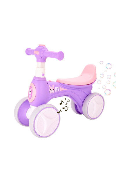 Picodino Bicicletă fără pedale cu 4 roți, cu lumini, sunete, bule de săpun, 1...