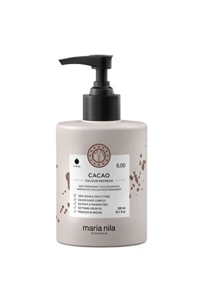 Maria Nila Mască de vopsire a părului Cacao Colour Refresh, 300 ml