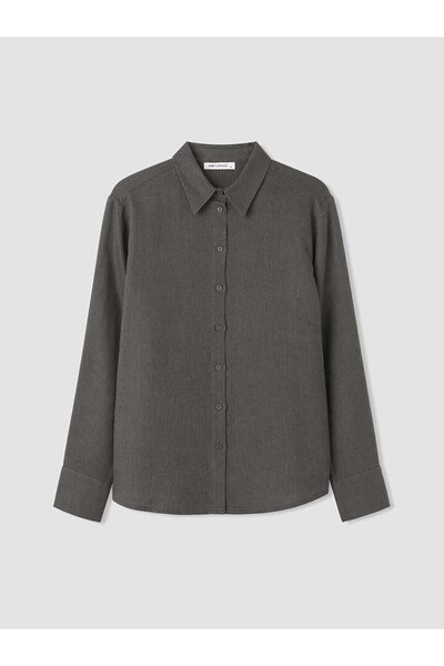 LC Waikiki Nevavm Women's 100% Linen Shirt with a Difference