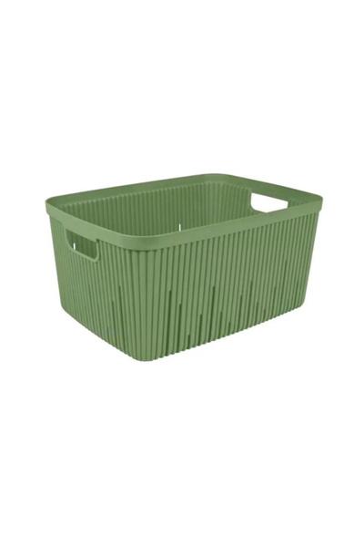 Herevin HER161373-153 Çok Amaçlı Yeşil Plastik Sepet 18 L