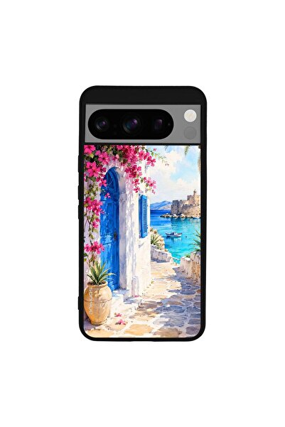 Sonique Θήκη Greek Island Muse Series για Google Pixel 8 Pro 5G Σοκάκι Ρόδου