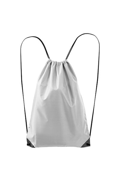 geravian Kids Backpack, White, 34x45cm, Oxford material, reflective edges