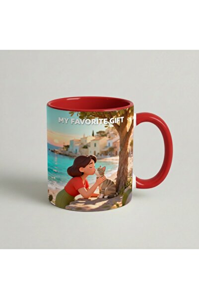 Petgifts Cana Cadou Personalizat Amuzanta Cu Mesaj My Favorite Gift - Ceramic...