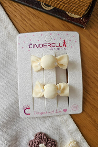 Cinderella مجموعة مشابك شعر للفتيات الصغيرات من Candy Day Concept مقاس 4 سم -...