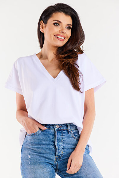 Infinite You Bluza Dama, Awama, Material Bumbac, Stil Casual, Uni, Croi Regul...