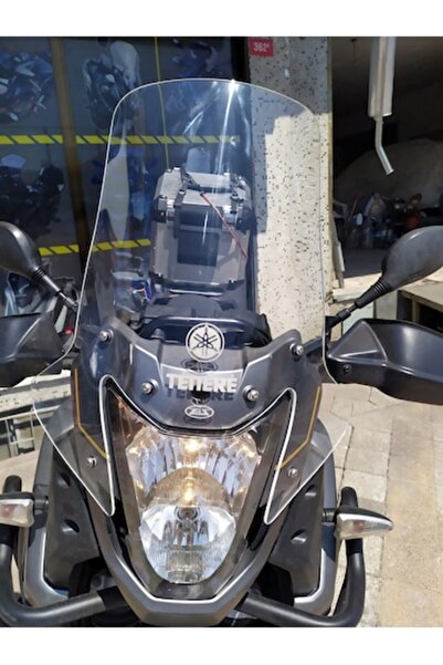 ZEUS MOTOR 2011-2016 Yamaha XTZ 660Z Tenere Uyumlu Uzun Ön Cam Şeffaf