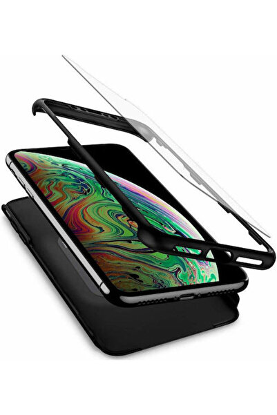 OEM Πλήρης Προστασία 360° Πλαστικό Μαύρο (iPhone 11 Pro) Κωδικός: 46-61188