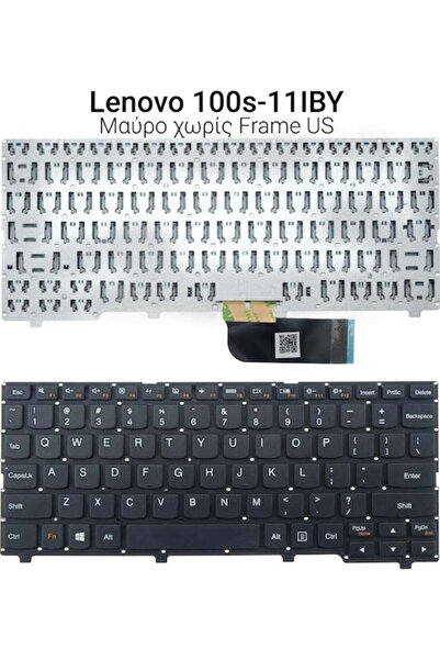 LENOVO Πληκτρολόγιο φορητού υπολογιστή για Ideapad 100s-11IBY χωρίς πλαίσιο κ...