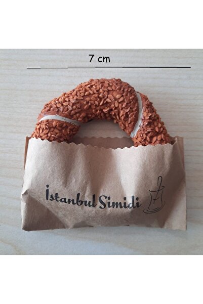 Genel Markalar Dekoratif İstanbul Simidi Magnet Çap 7 cm