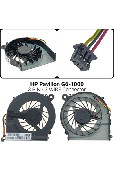 HP Ανταλλακτικός ανεμιστήρας φορητού υπολογιστή για G6-1000