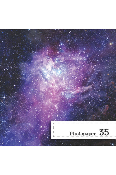 Not Applicable Hârtie foto pentru scrapbooking cu model nebuloasă 320x477