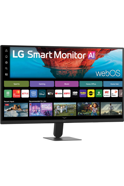 LG 32U701SB-B 31,5" U7s 5ms (GtG) 60Hz (2xHDMI+USB 2.0) 4K UHD webOS AirPlay 2 VA Panel Smart Monitör