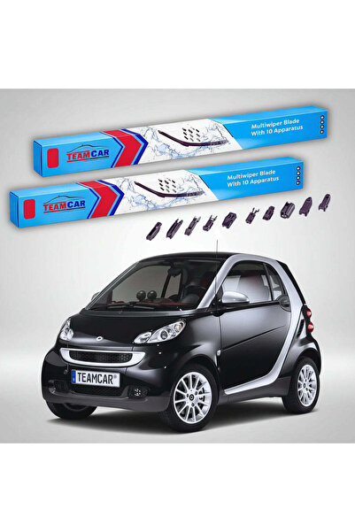 TEAMCAR Lame ștergătoare Smart Fortwo Cabrio 451 2007-2015 |   Set frontal pl...