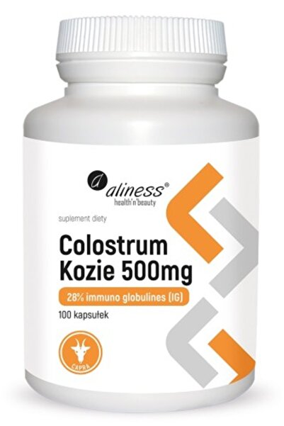 Aliness Colostrum Kozie Ig 28% 500 Mg 100 Capsule