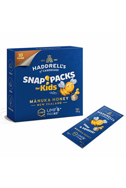 Lysi Haddrell's Snap Pack Kids Umf 5+ X 50 G Mgo83 - 10 Plicuri