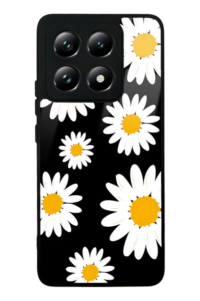 Spoyi حافظة هاتف Xiaomi Mi 14T بتصميم Daisy لامع