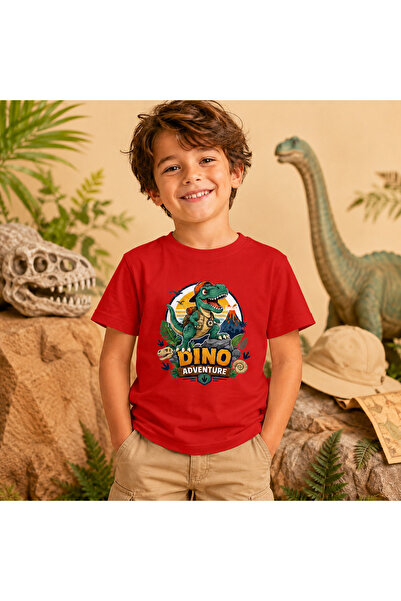 remonz Dječja majica kratkih rukava sa štampanim motivom dinosaura