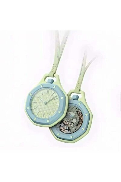 BlueFire Blue Octagonal Designer Pocket Watch – Blue Dial, Sapphire Glass, Fa...