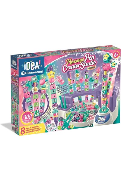CLEMENTONI IDEA Laborator de Creat Pixuri cu Mesaje, 8 Pixuri Personalizate, ...