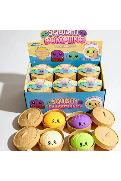 Haziran Aksesuar, Squishy Model Çin Mantısı Sürpriz Renkli Oyuncak