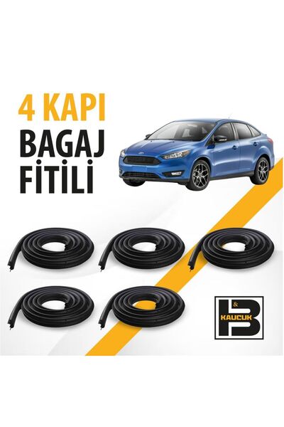 B&M KAUÇUK Ford Focus Sedan (3.Nesil) 4 Kapı + Bagaj Fitili Bm03425