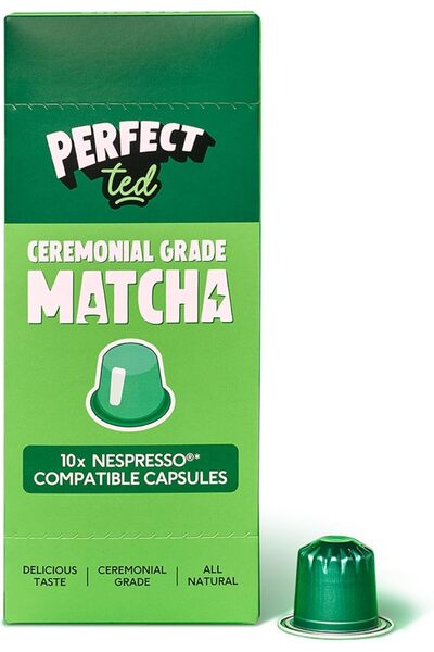 Little Perfect Matcha Original Capsules Compatible with Nespresso, 10 Capsules