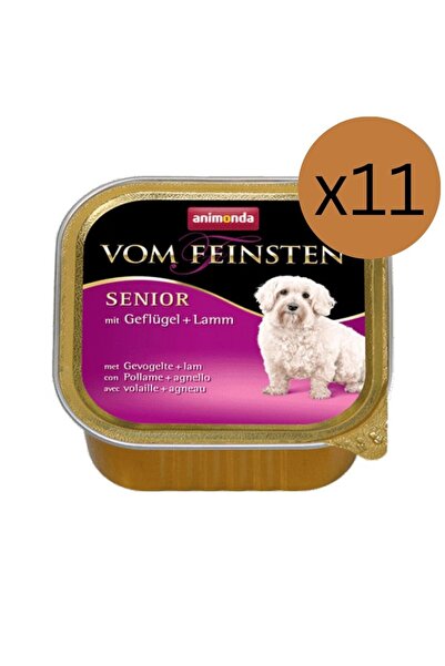 Animonda Hrană umedă pentru câini Vom Feinsten, Senior cu pasăre și miel, 11 ...