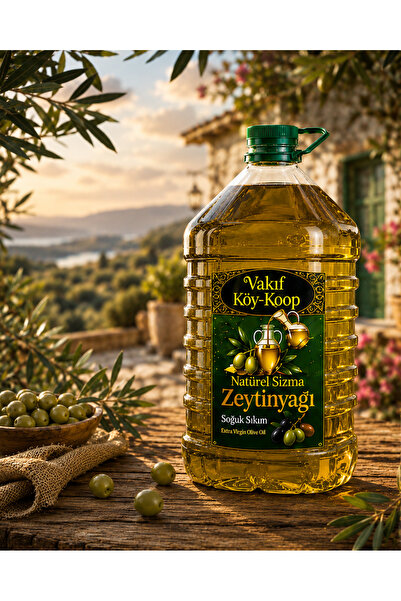bizim vakıf köy koop Natürel Sızma Zeytinyağ
