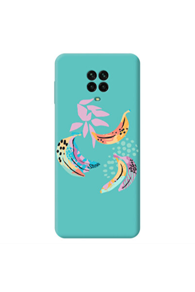 Other Xiaomi Redmi Note 9 Pro Banana Turquoise Colored Silicone TPU Θήκη