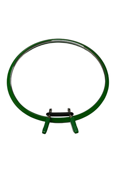 EleganTShoP Nurge Metal Kasnak Yaylı Mandallı Nakış Kasnağı 19,5 cm