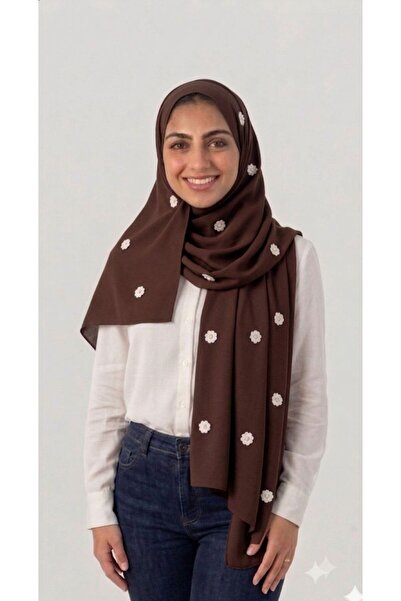Veil Designer Burnt Brown Two-Tiered Veil, a Quiet Elegance That Complements ...