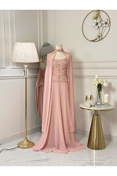 vanus fashion 7296 - rose drawn dress