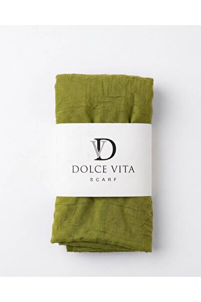 Dolce Vita Ütü Gerektirmeyen Bambu Kraş Şal