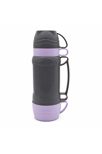 Day Days Termos vacuum flask cu pahare incluse - Capacitate 1.0L, pentru băut...