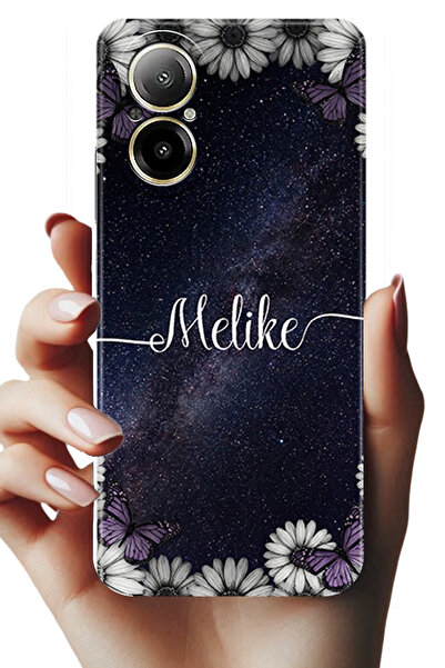 realme 12 Lite Kılıf - İsimli Yazılı Kişiye Özel Kişileştirelebilir Kılıf Fol...