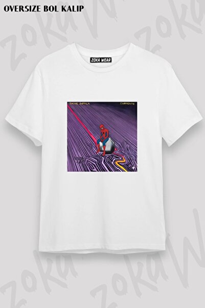 ZOKAWEAR Μπλουζάκι Unisex Loose Fit με στάμπα Tame Impala v8