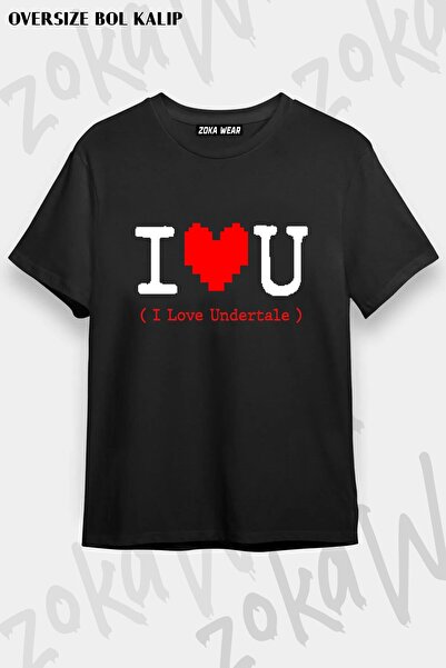 ZOKAWEAR Μπλουζάκι Unisex Loose Fit Undertale Sans v21 με στάμπα
