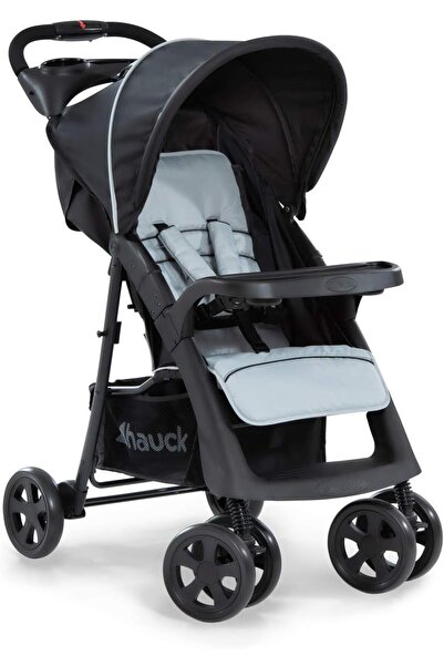 HAUCK Shopper Neo 2 Pushchair, Caviar Stone - Lightweight Travel Stroller (on...