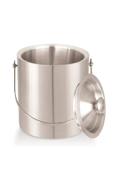 Myhomes Frapiera cu capac MyHomes®, din inox, cu pereti dublii, pentru gheata...