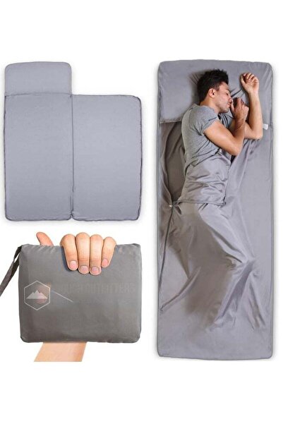 Arabest Grown-up Sleeping Bag Liner,100% Cotton Travel Sleep Sack,XL,Zippered...