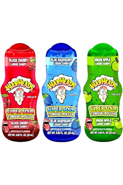 WarHeads حلوى سائلة بنكهات الفواكه المتنوعة شديدة الحموضة 25 مل
