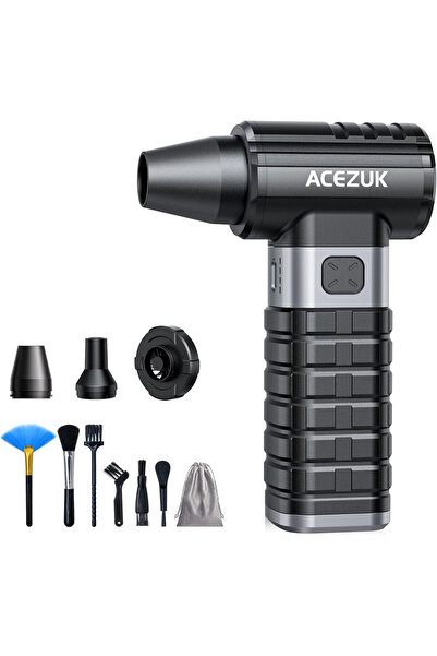 ACEZUK Suflanta aer portabila, pulverizare aer comprimat 200.000 RPM, 10500 m...