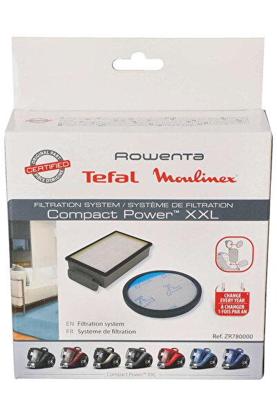 TEFAL /Rowenta Compact Power XLL Elektrikli Süpürge Filtre Takımı-Orijinal, R...