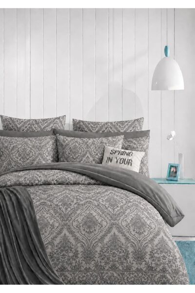 Sheri Home YENİ Lastikli Çarşaflı Nevresim Takımı Çift Kişilik Premium Cotton...