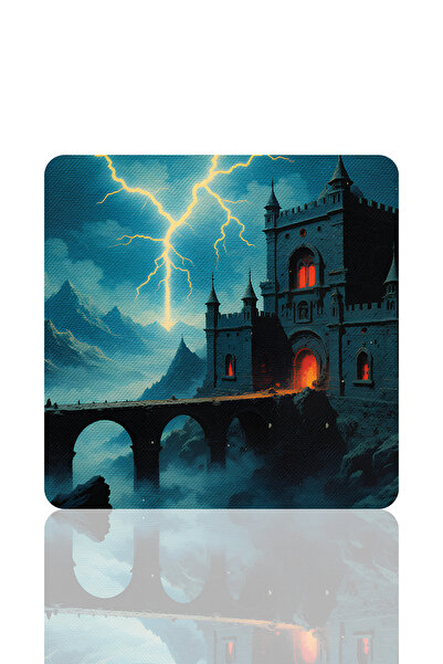 BLS 30x30 cm Mousepad pentru gaming de dimensiuni medii, cu bază anti-aluneca...