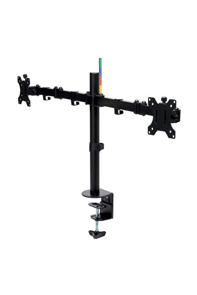 KENSINGTON SUPORT MONITOR SMARTFIT 2 CU 2 BRAȚE AJUSTABILE NEGRU
