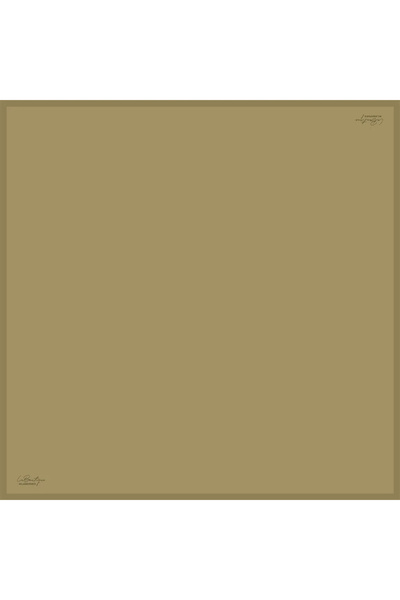LA BOUTIQUE حرير سورة بلون خالص - 114 - 90X90